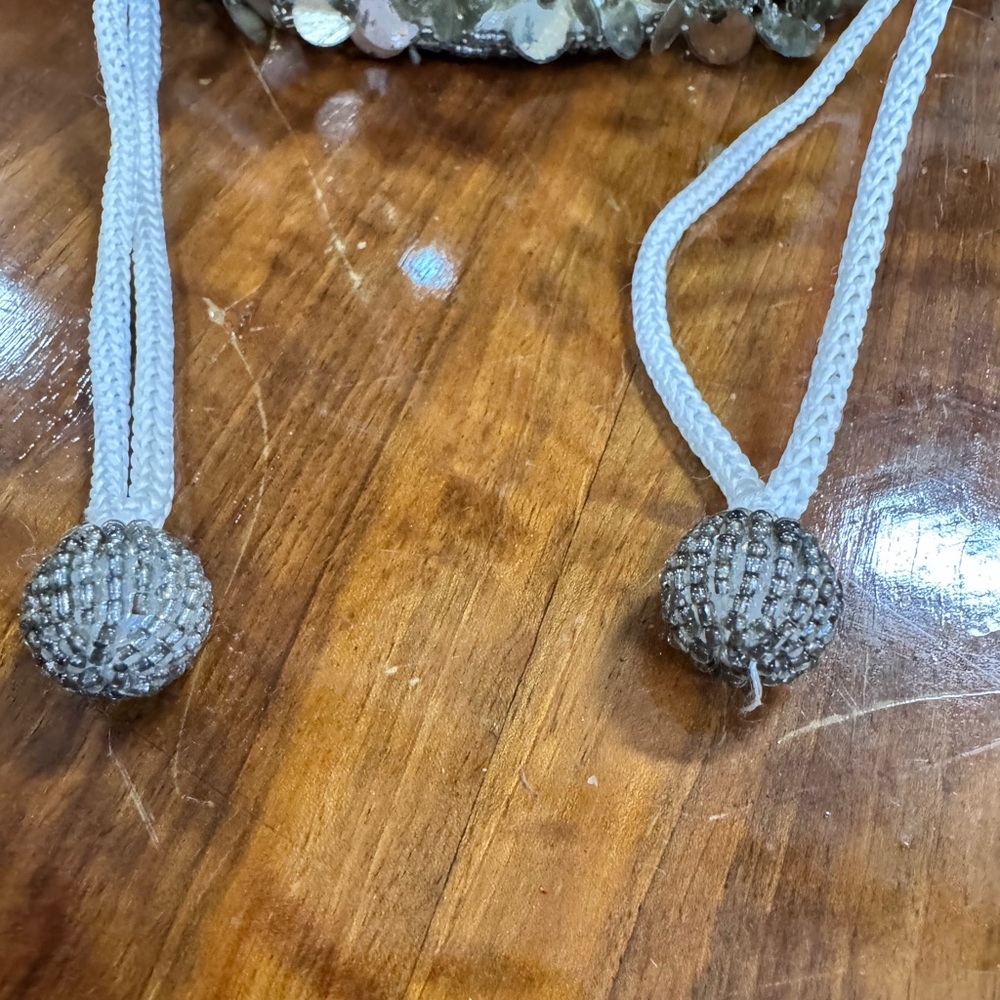 Elegant Sequin Drawstring Bag - image 3